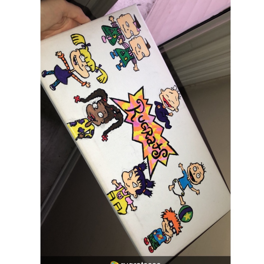 Rugrats canvas painting